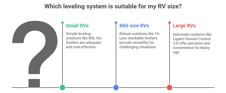 Which Leveling SYstem is Suitable for My RV Size